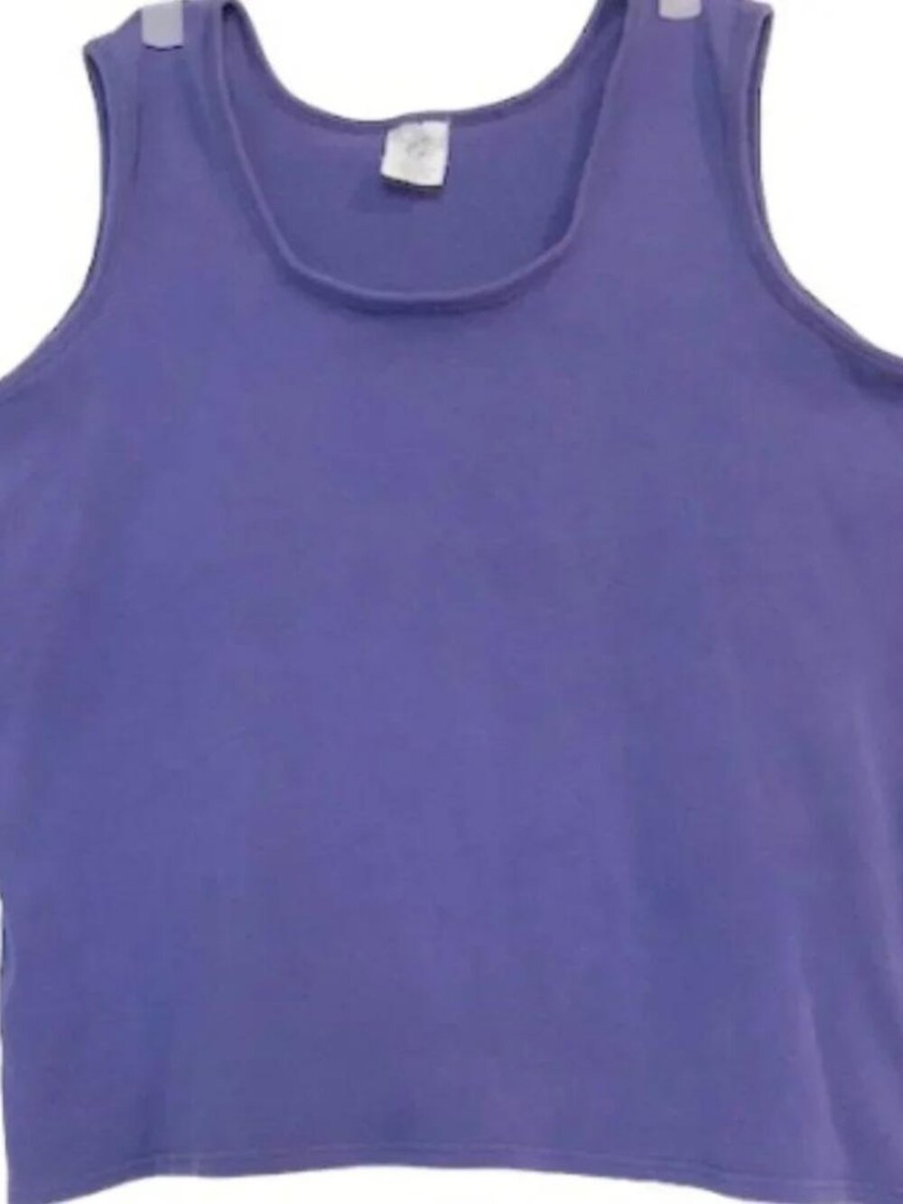 Vintage JUST MY SIZE Stretch Women's Tank Top -14W/16W
